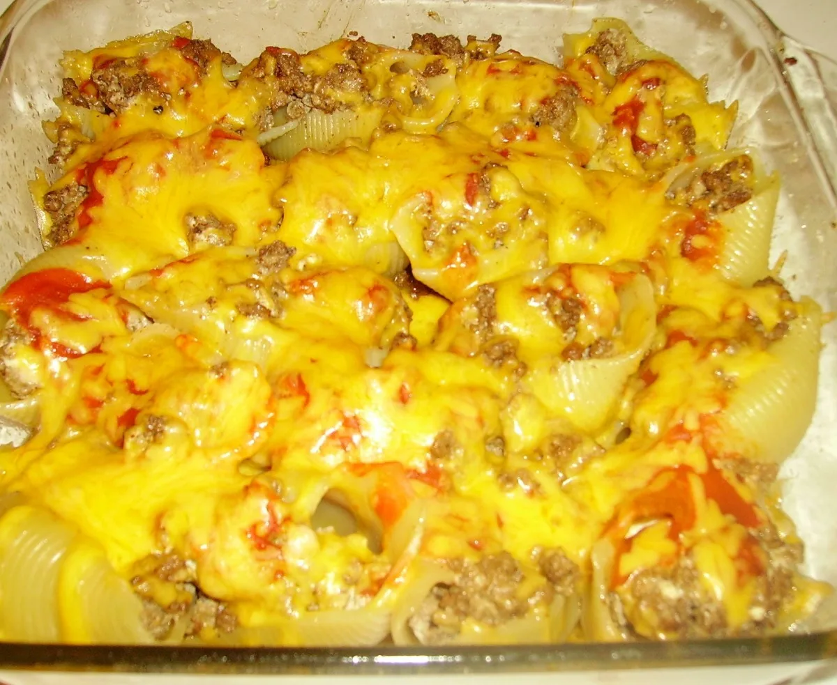 Taco Stuffed Pasta Shells