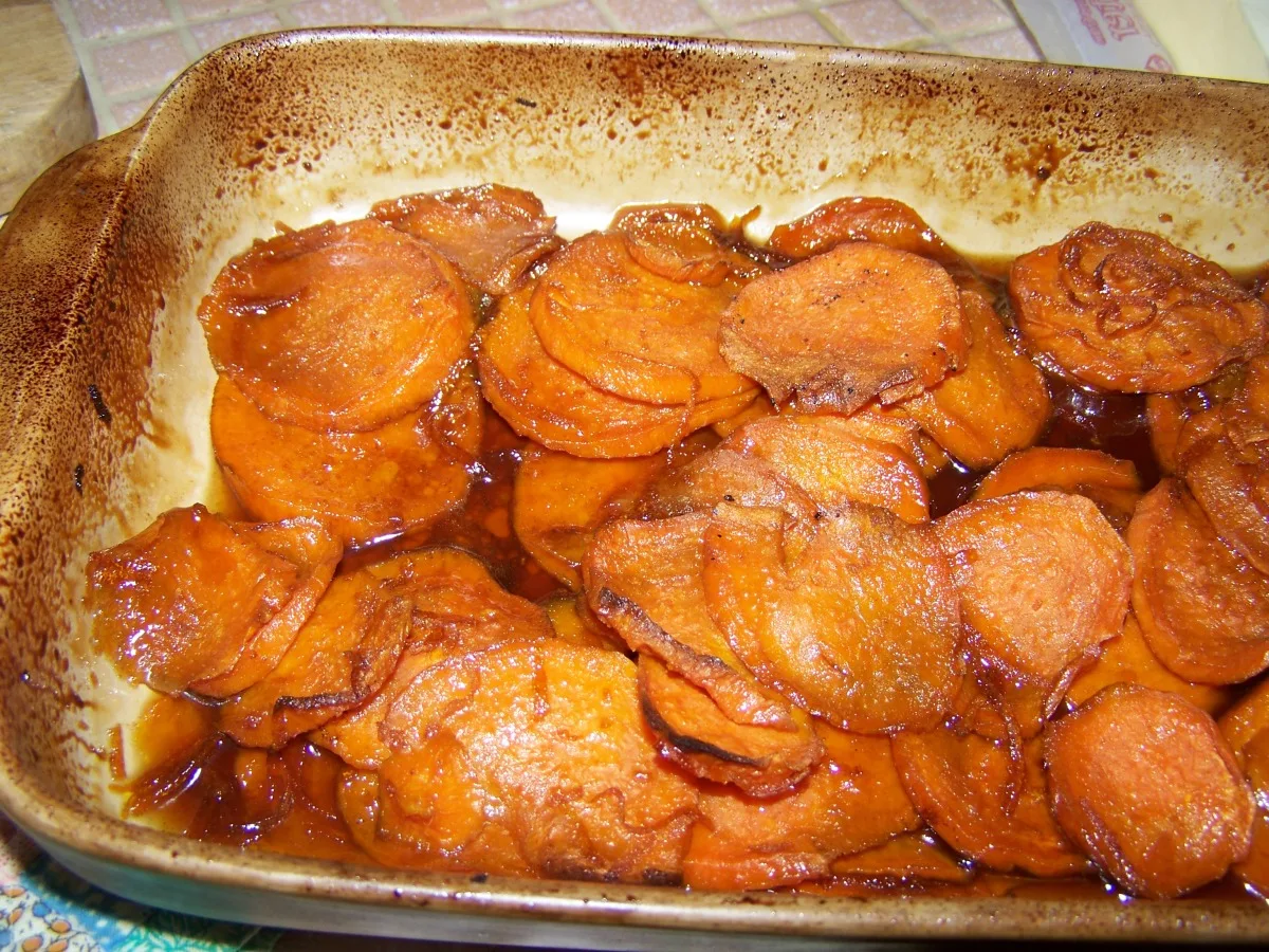 Tangerine Sweet Potatoes