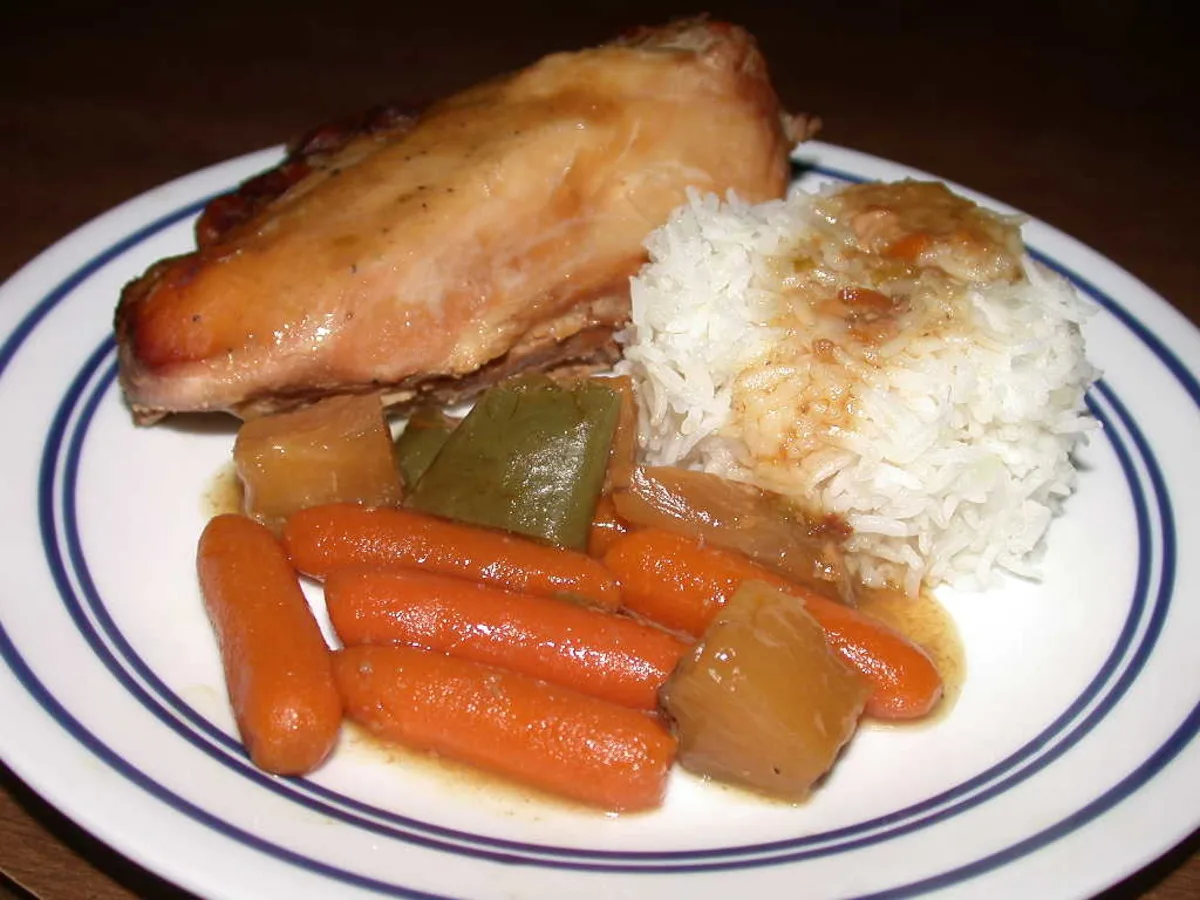 Tangy Tender Chicken (Crock Pot)