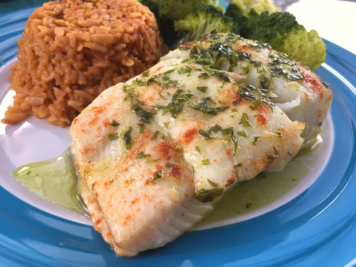 TARRAGON LIMONCELLO HALIBUT