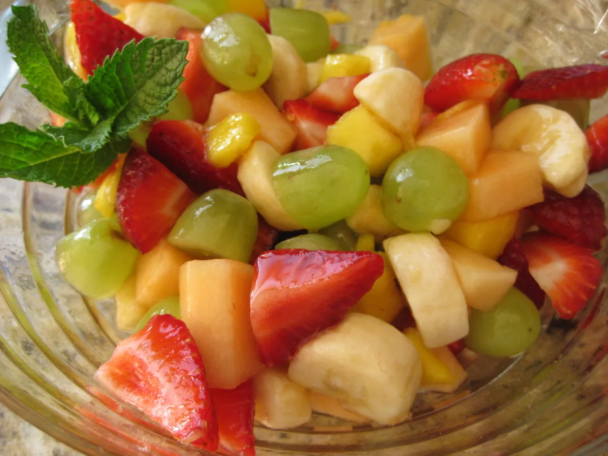 Tequila Lime Syrup for Fruit Salad