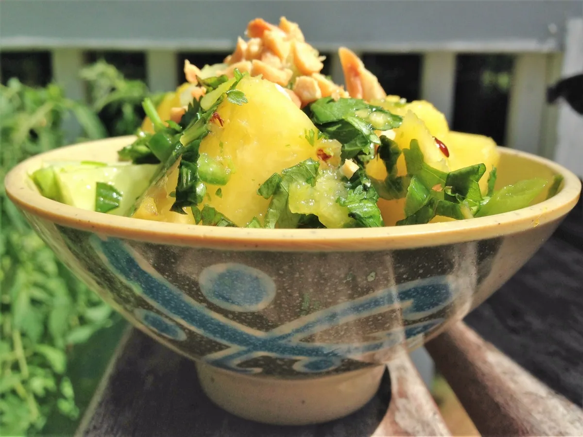 Thai Cucumber and Pineapple Salad