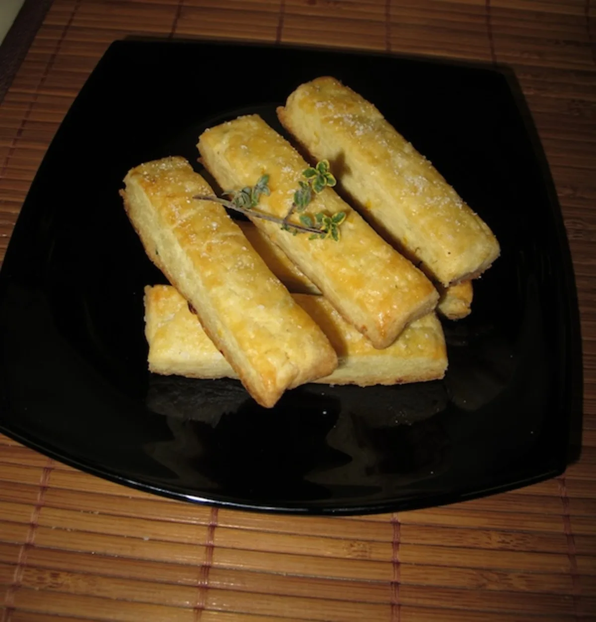Thyme and Lemon Savoury Shortbread