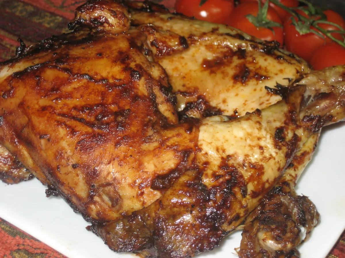 Tomato-Balsamic Barbecued Chicken