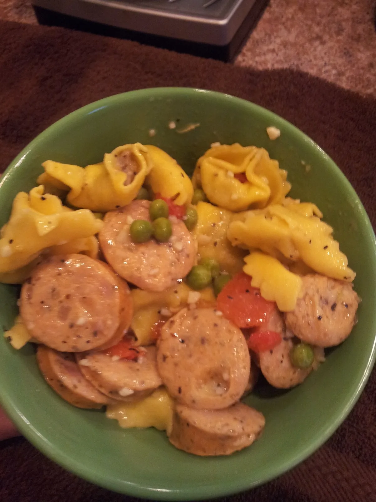 Tortellini With Edamame