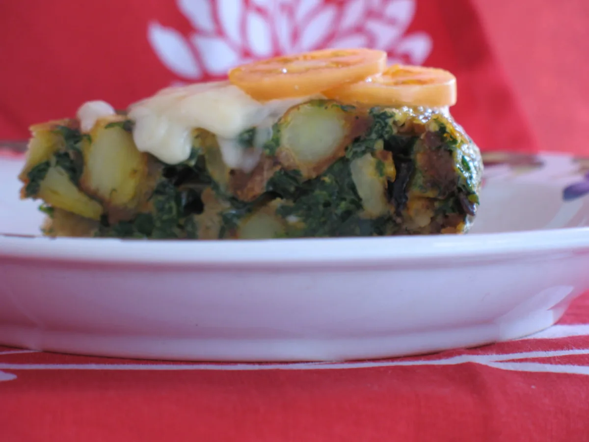 Tortilla De Espinaca