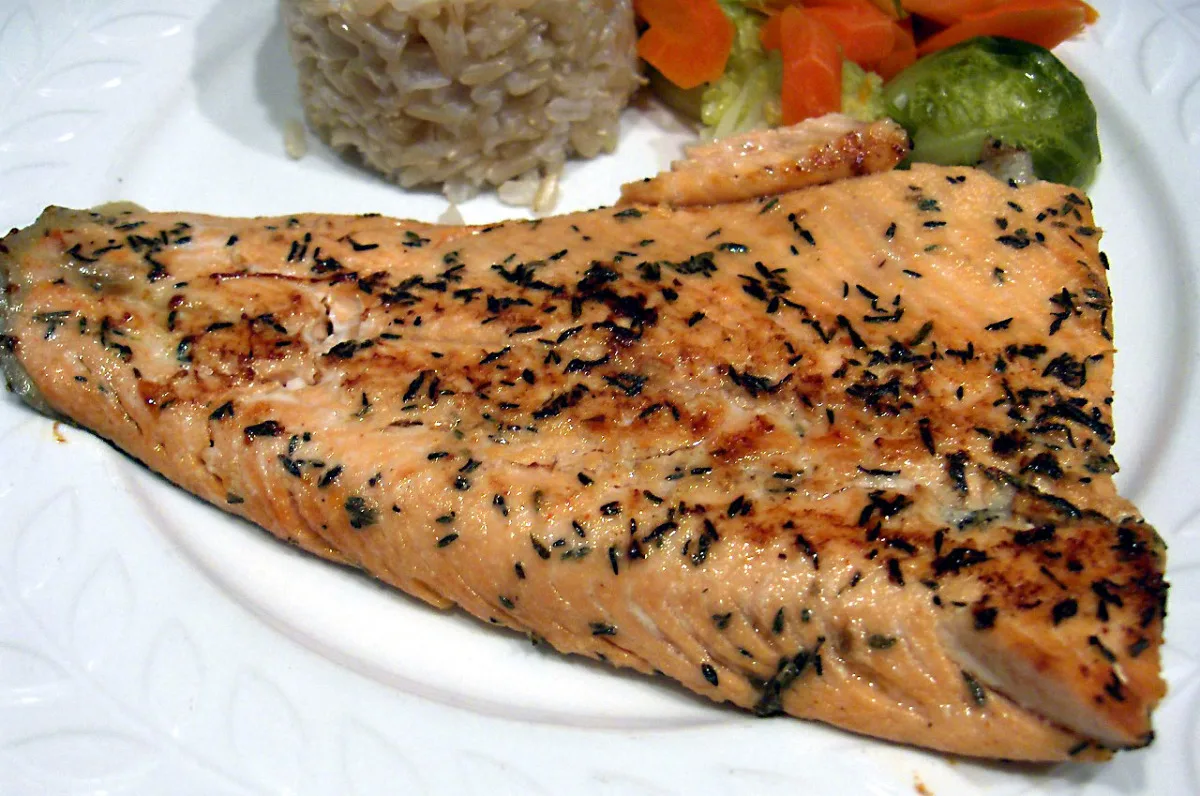 Trout With Lime & Thyme