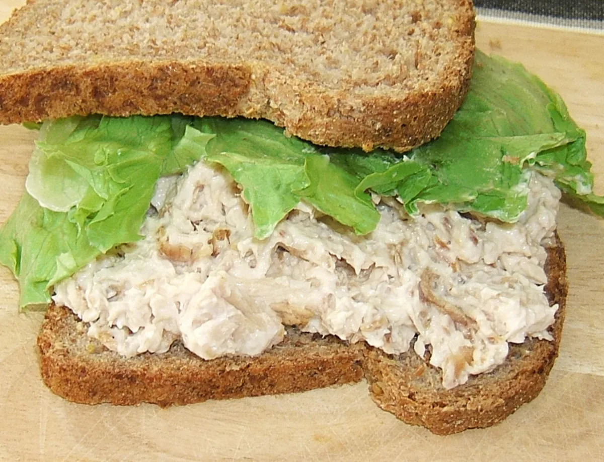 Tuna Salad With Fried Onions