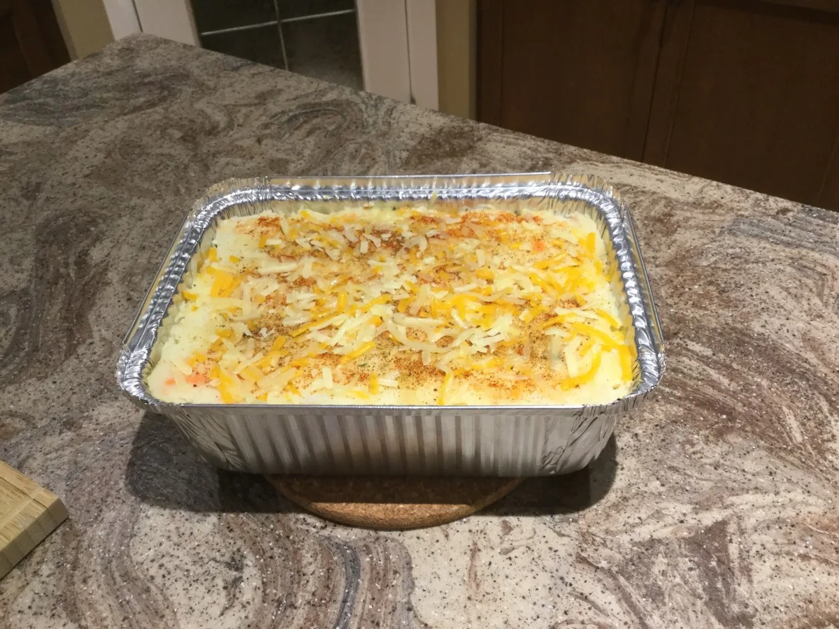 Turkey Hash or Turkey Shepherd's Pie