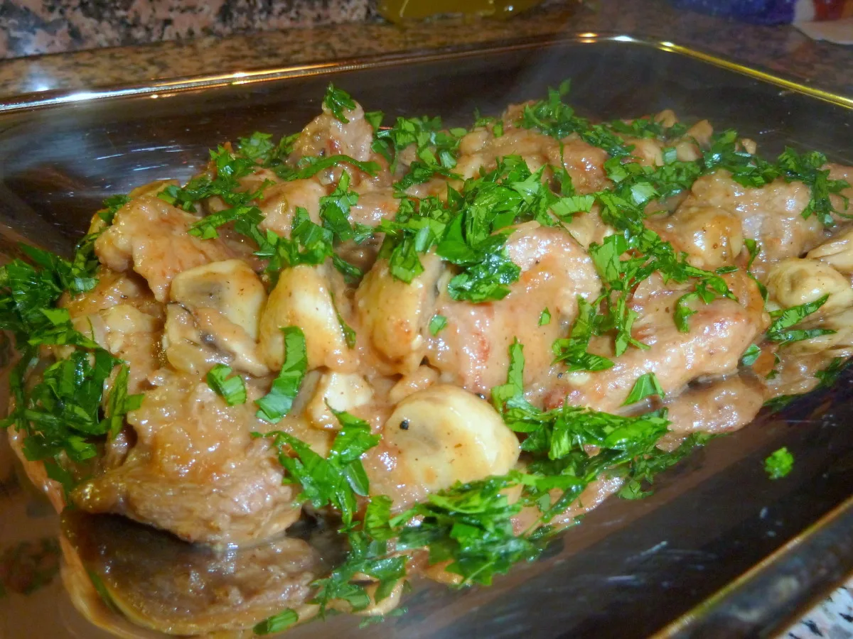 Veal Marengo from the Plaza Hotel