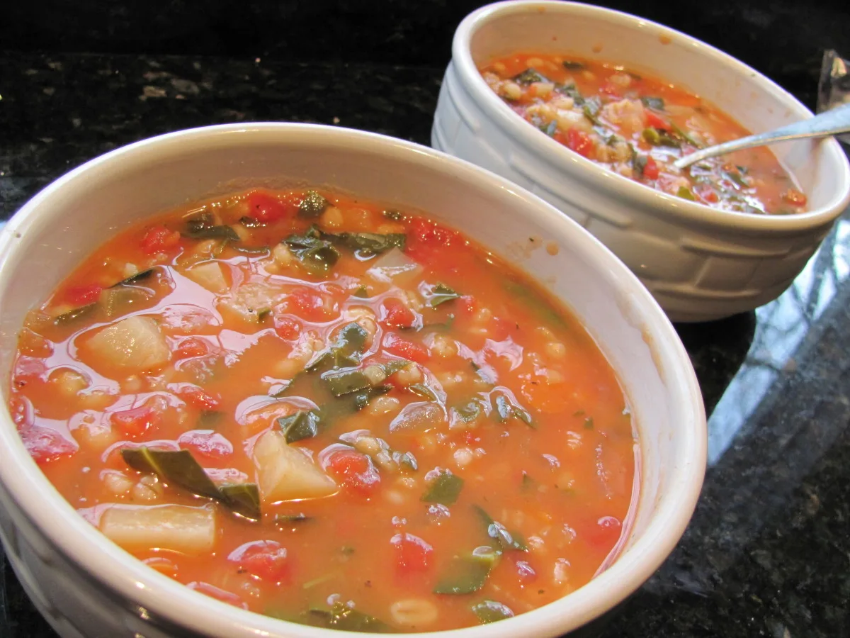Vegan Barley Soup