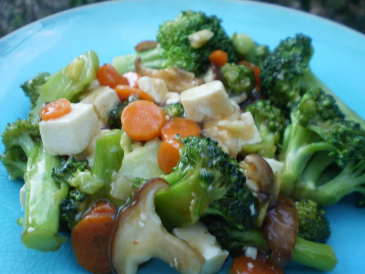 Vegetable and Tofu Stir-Fry