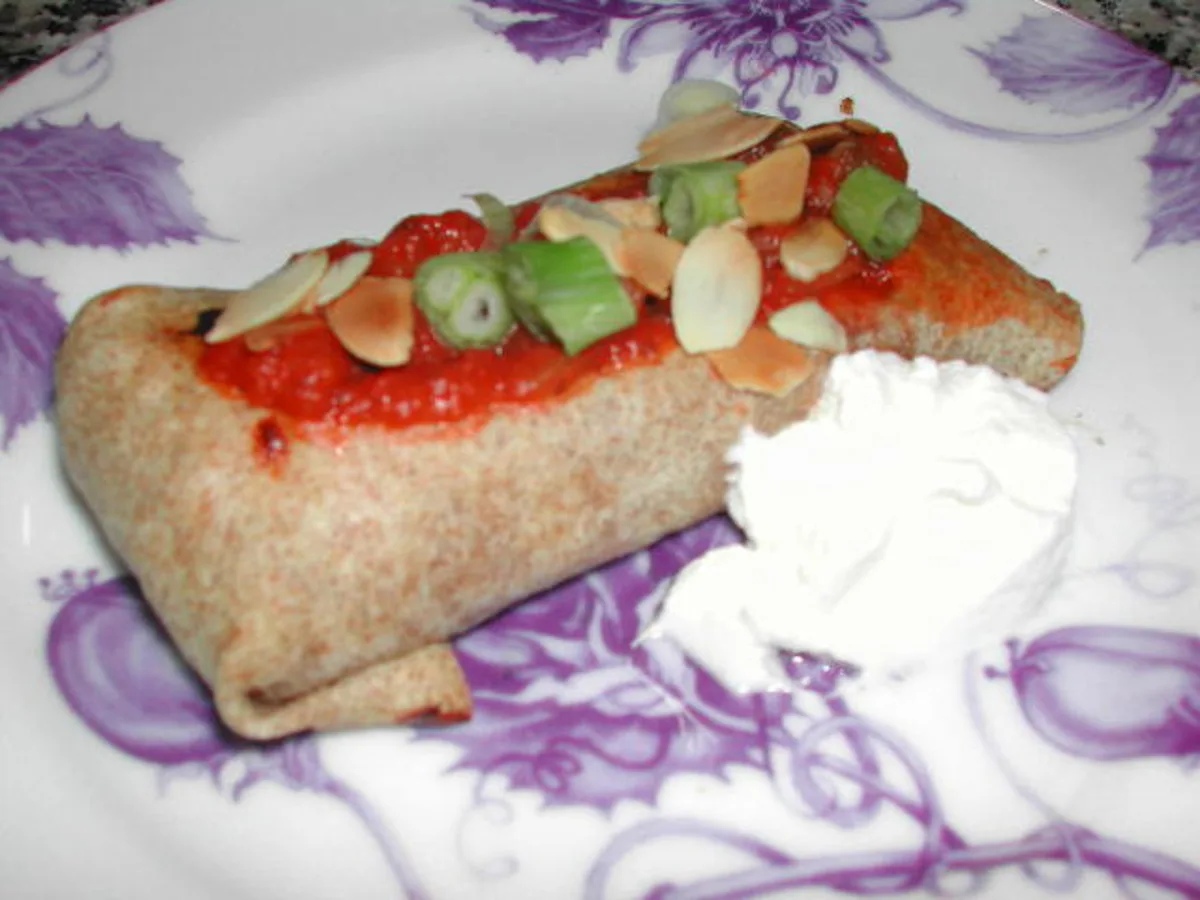 Vegetarian Baked Chimichangas