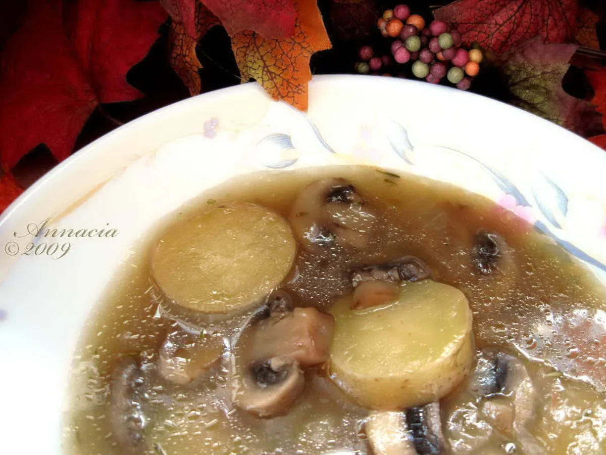 Vegetarian Mushroom Soup