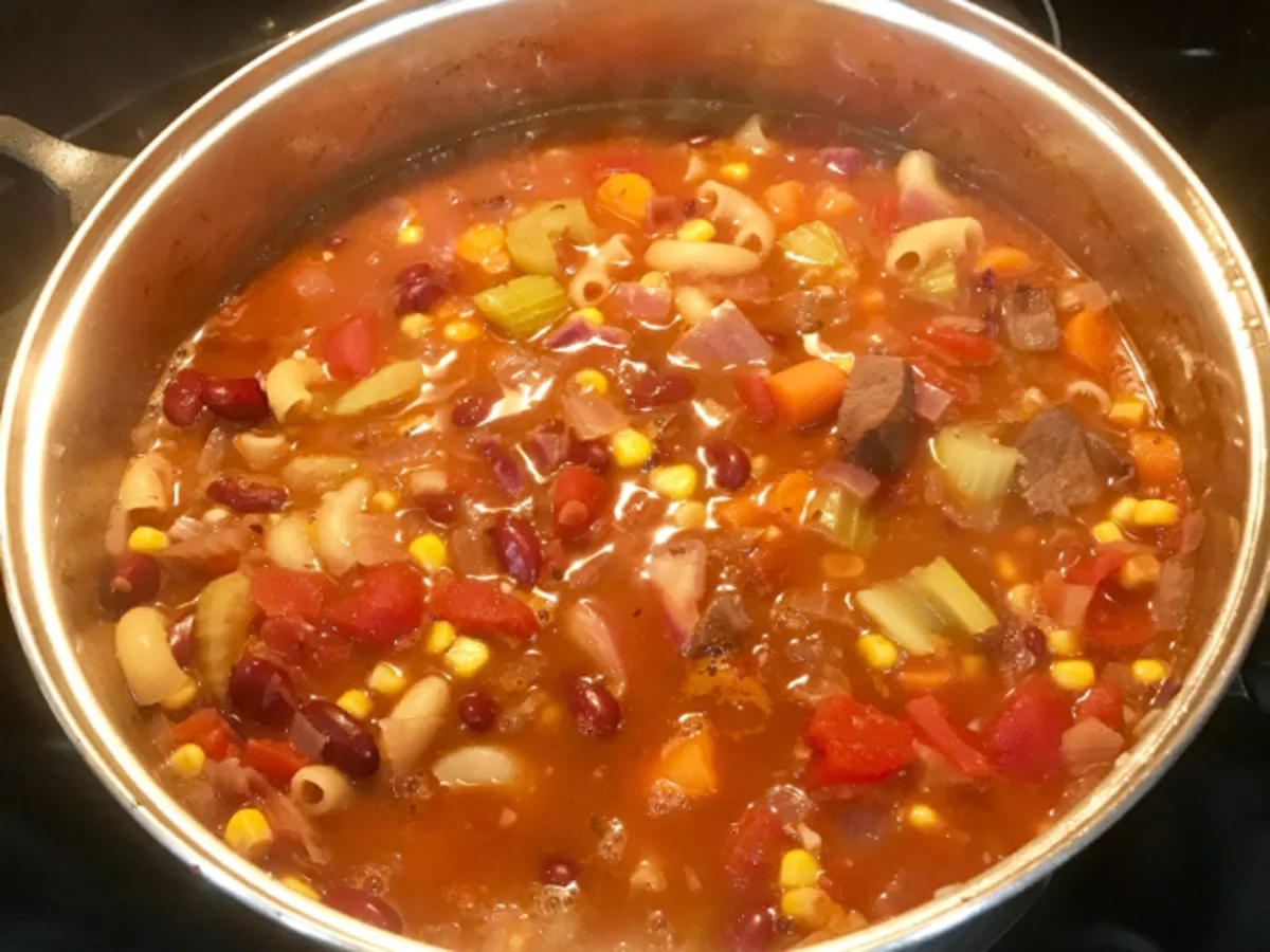 Venison Minestrone