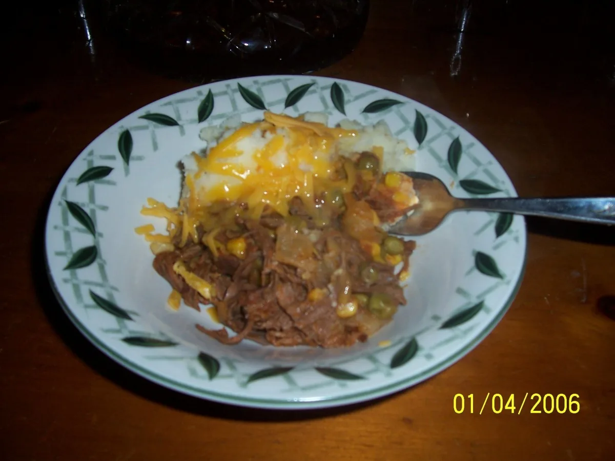 Venison ( or Ground Beef) & Potato Casserole