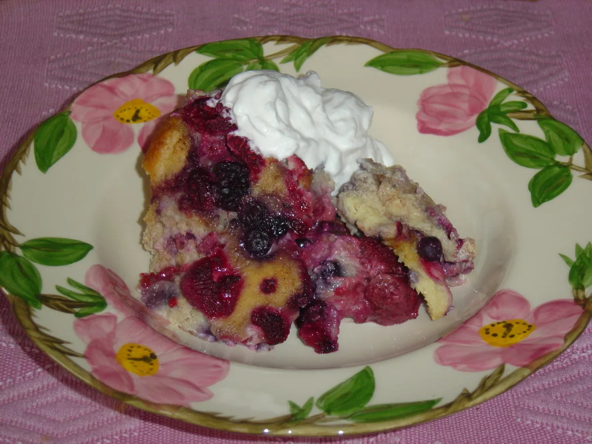 Very Berry Bread Pudding