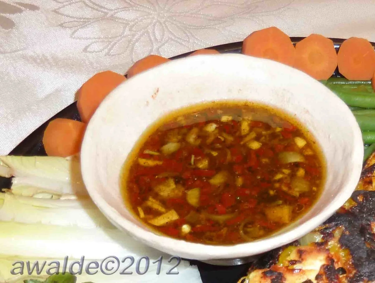 Vietnamese Dipping Sauce--Vegan Nuoc Cham Alternative