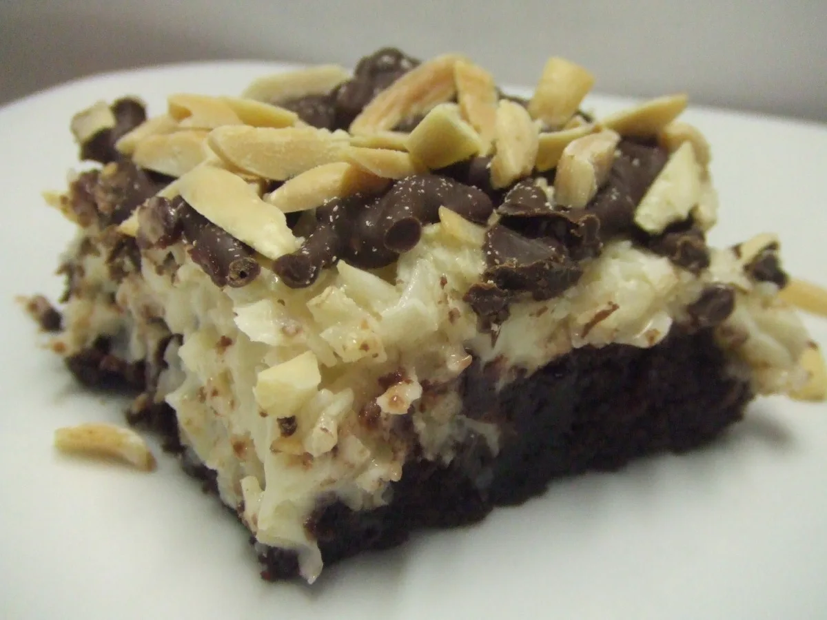 V's Almond Joy--Ee Brownies