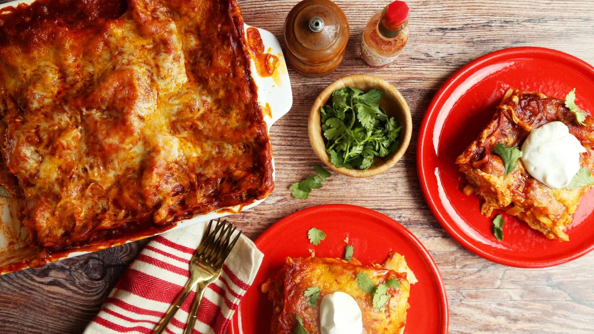 V's Mexican Lasagna