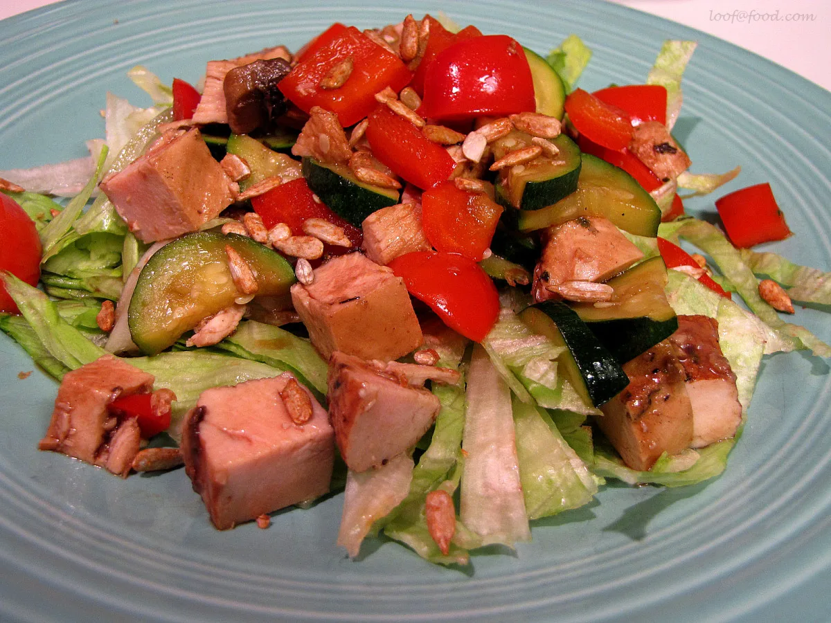 Warm Thai Chicken Salad