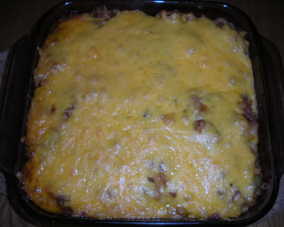 Wayne's Beef Macaroni and Cheese