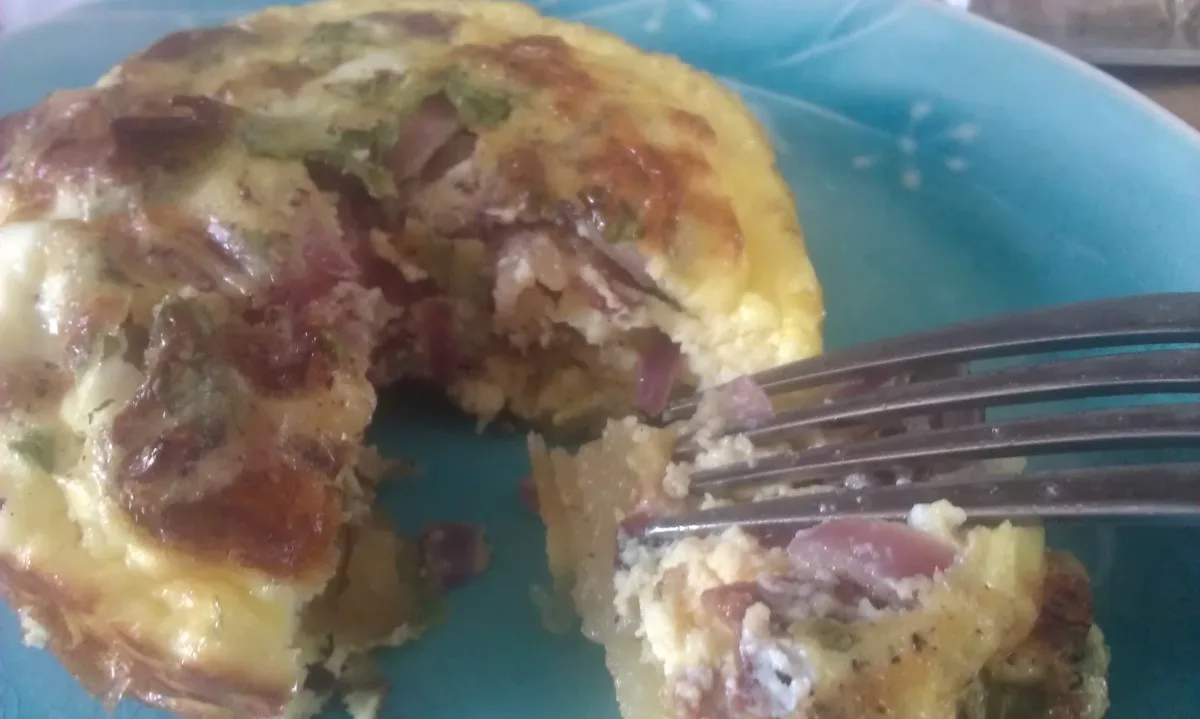 Welsh Chipple and Bacon Pie