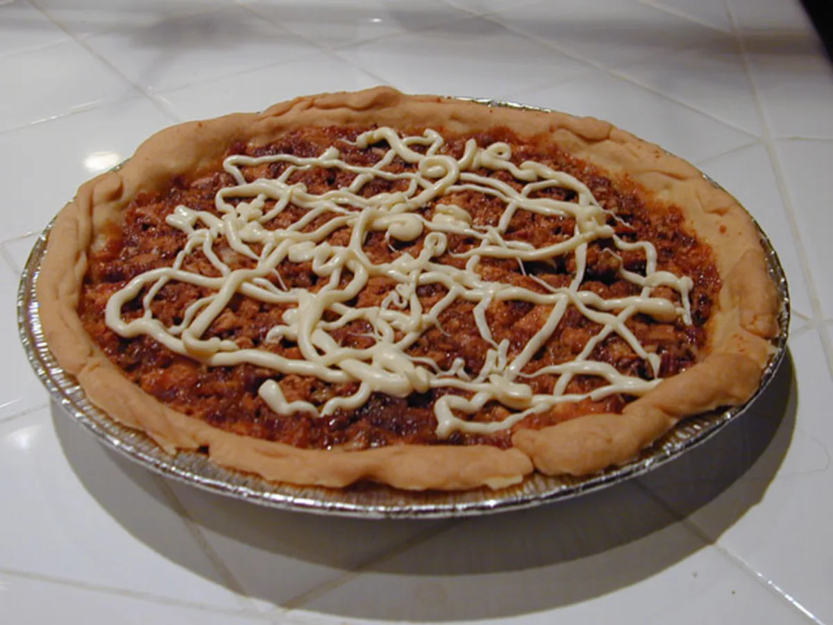 White Chocolate Pecan Pie