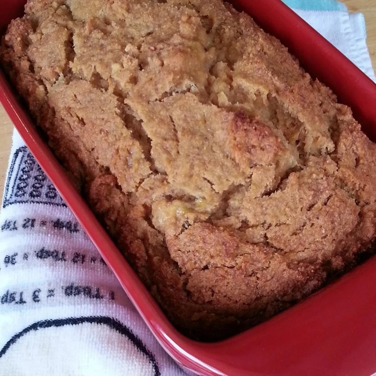 Whole Wheat Banana Walnut Bread With Coconut Oil