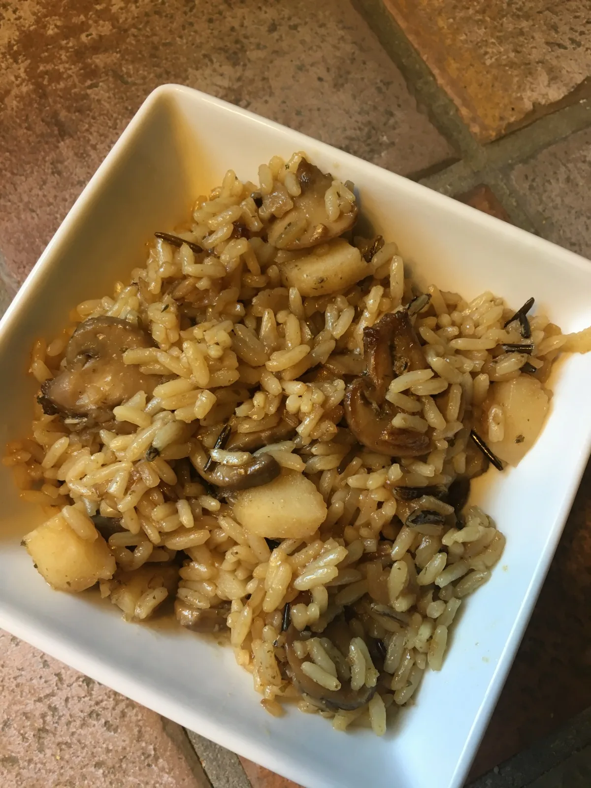 Mushroom Wild Rice Casserole