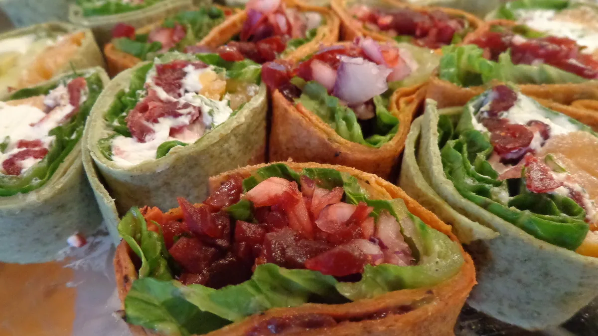 Wrapping & Rolling the Super Bowl