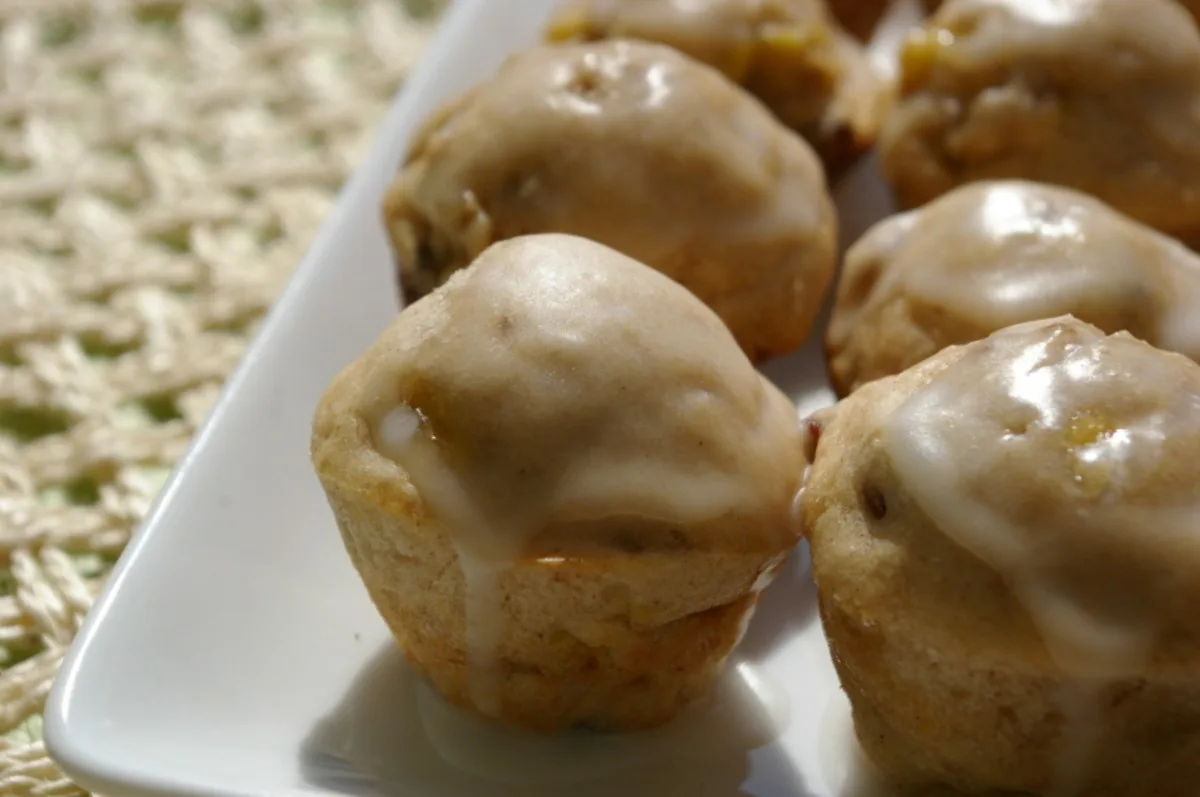 Ww 2 Points - Frosted Banana Bread Muffins