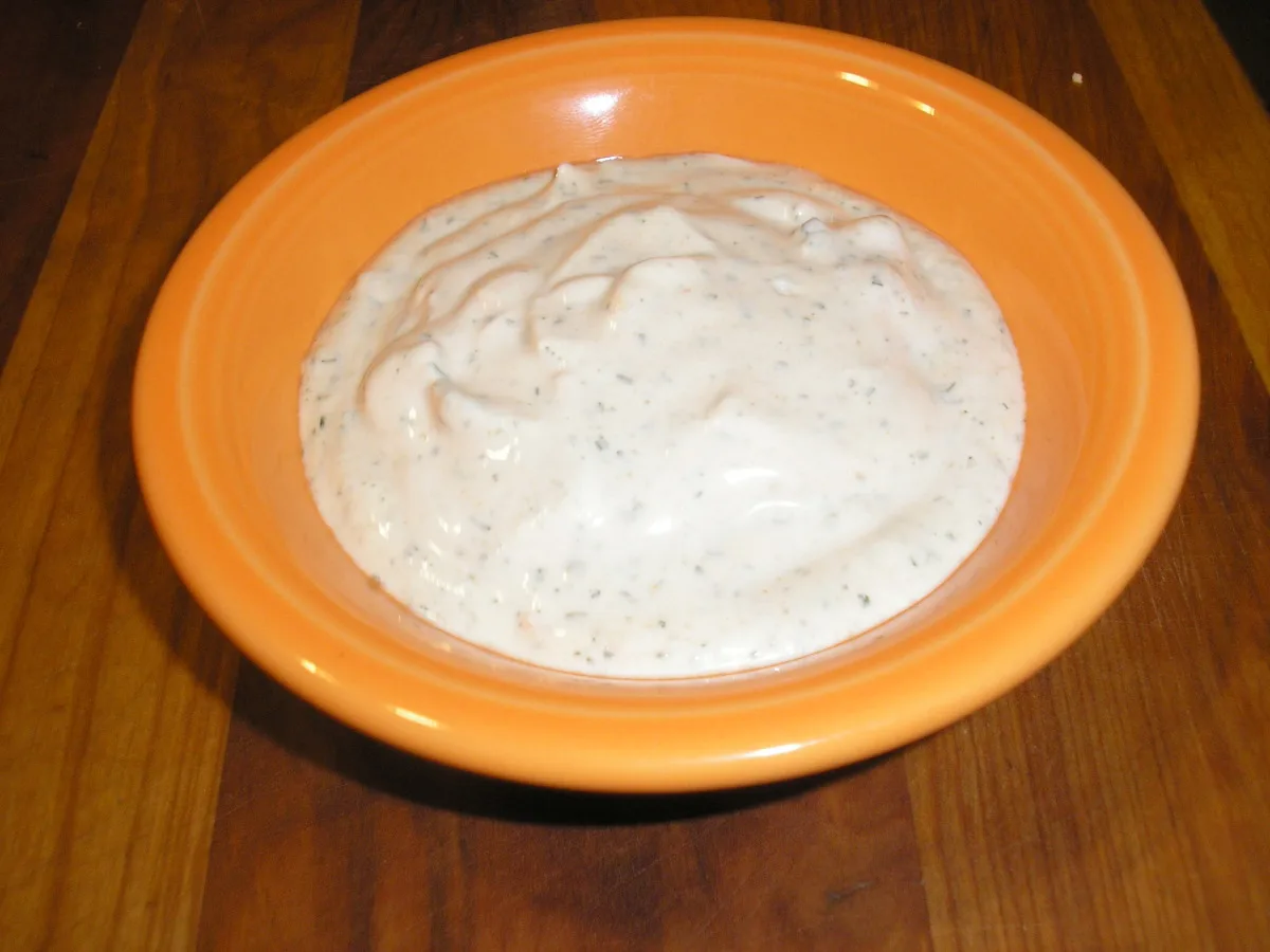 Yogurt Tomato Sauce for Gyros