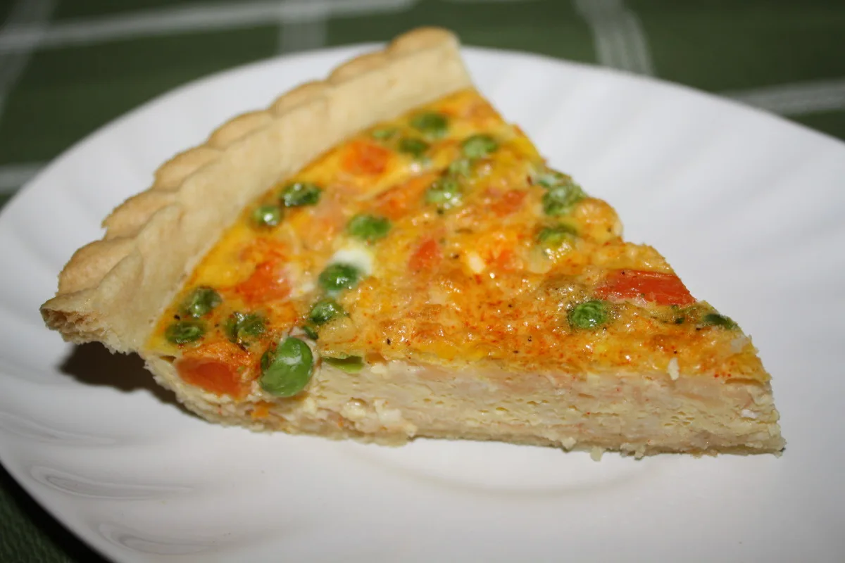 Смачна осіння овочева киша