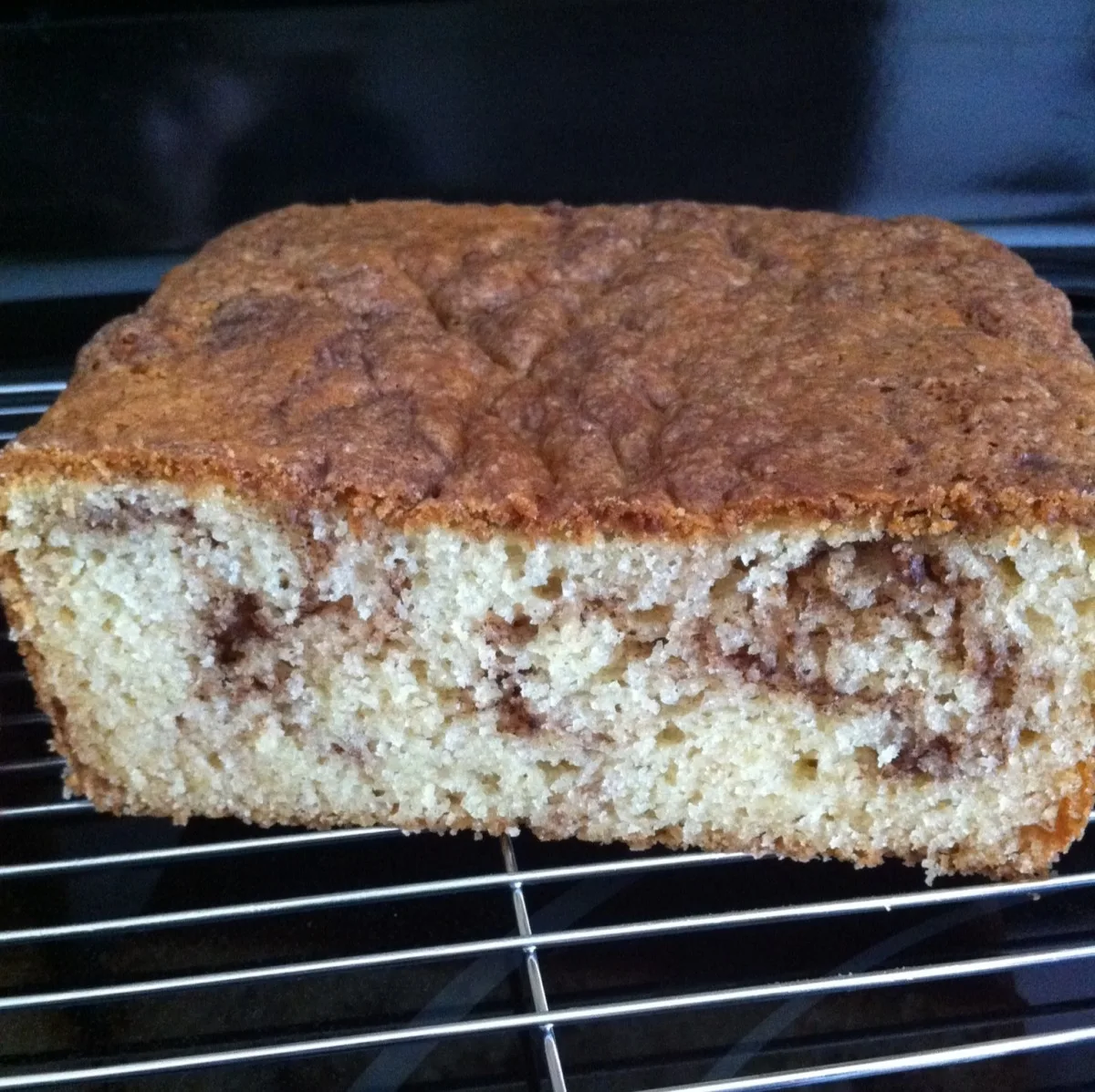 Yummy Sour Cream Cinnamon Loaf