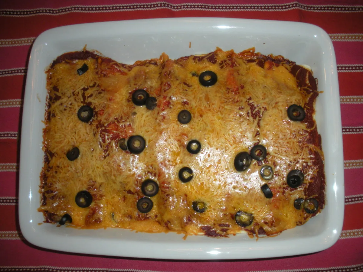 Yummy Turkey Enchiladas