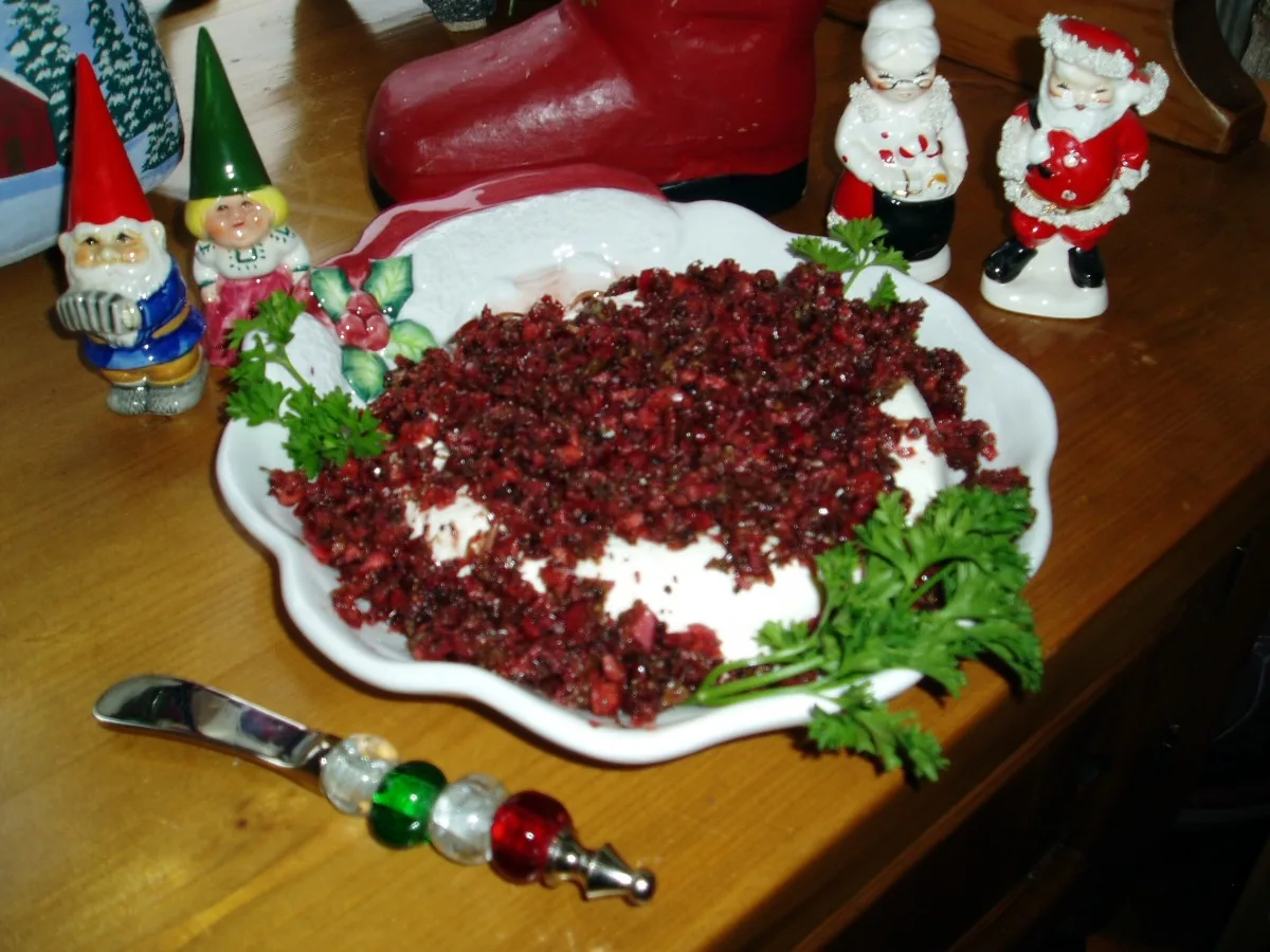 Zippy Peppered Cranberry Relish