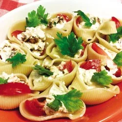 Фаршировані макарони