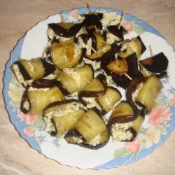 Гостра баклажанна закуска