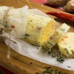 Імбирне масло з перцем і чебрецем