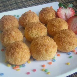 Печиво Кокосові кульки. Кулінарний рецепт