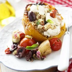 Перець, фарширований кус-кусом