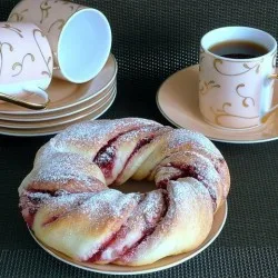 Різдвяні віночки з журавлиною