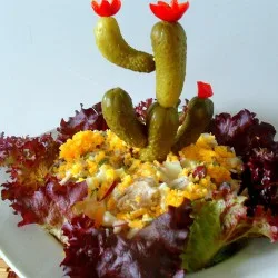 Салат «Кактус»