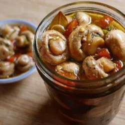Швидко мариновані печериці