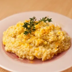 Ячна каша з овочами