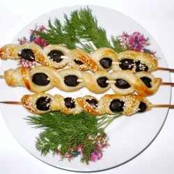 Закуска «Маслини в тісті»