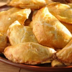 Закусочні пиріжки з грибами