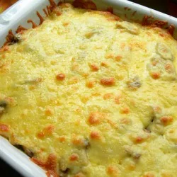 Запіканка з грибами