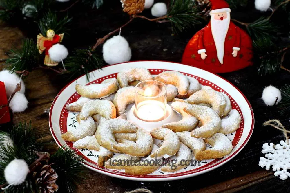 Австрійські ванільні рогалики (Vanillekipferl)